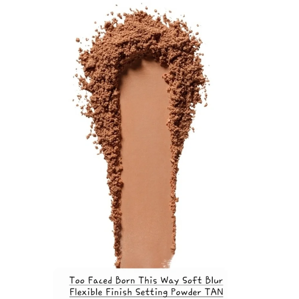 Too Faced Born This Way Soft Blur Flexible Finish Setting Powder TAN. BNIB